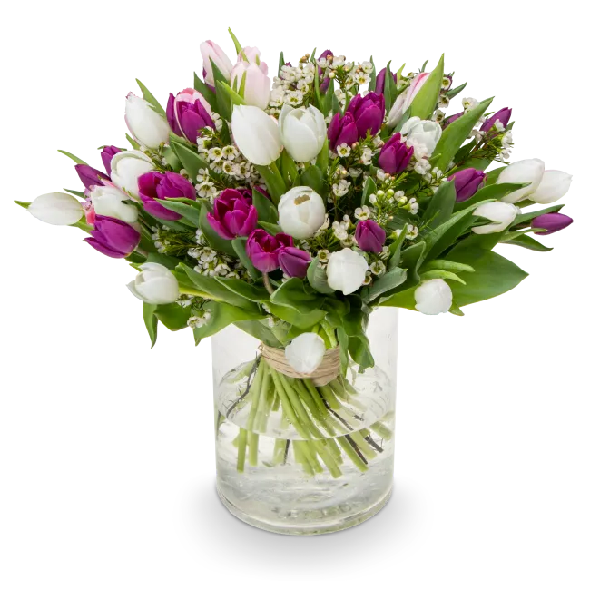 Kytice tulipánů